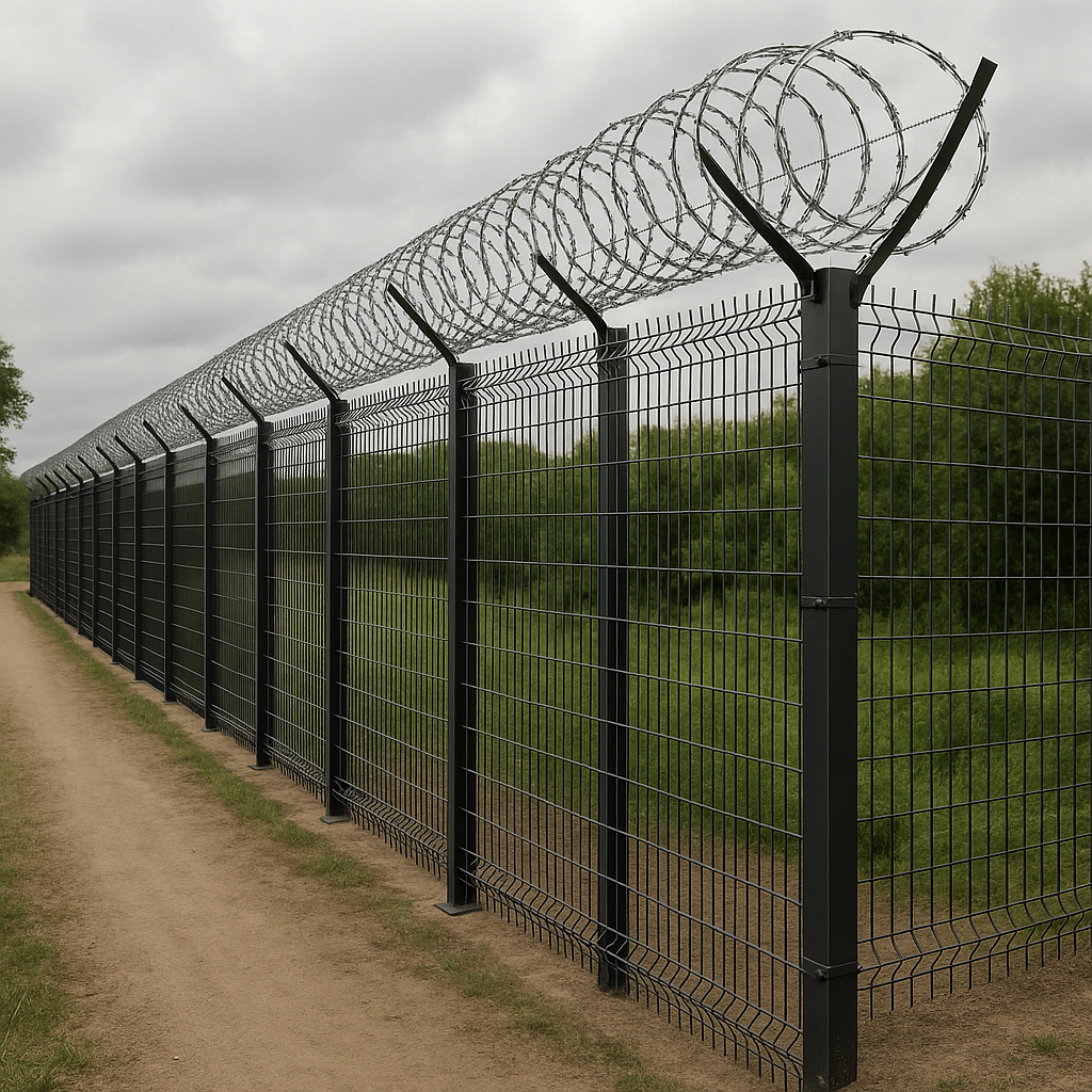 concertina fencing